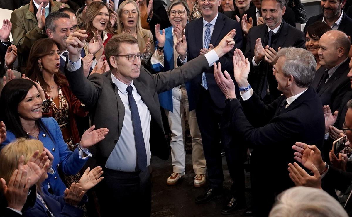 Feijóo arrenca al capdavant del PP amb millor resultat que els seus predecessors