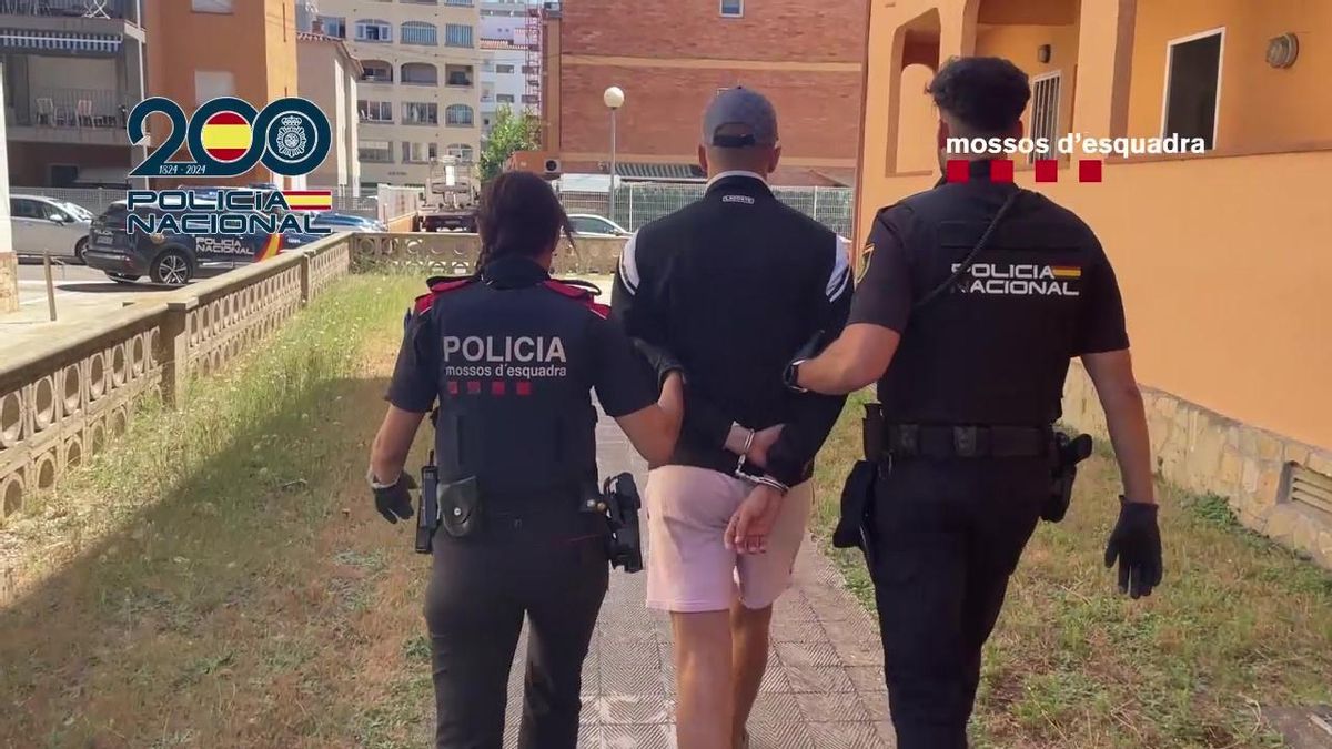 Imagen del sospechoso detenido en Roses