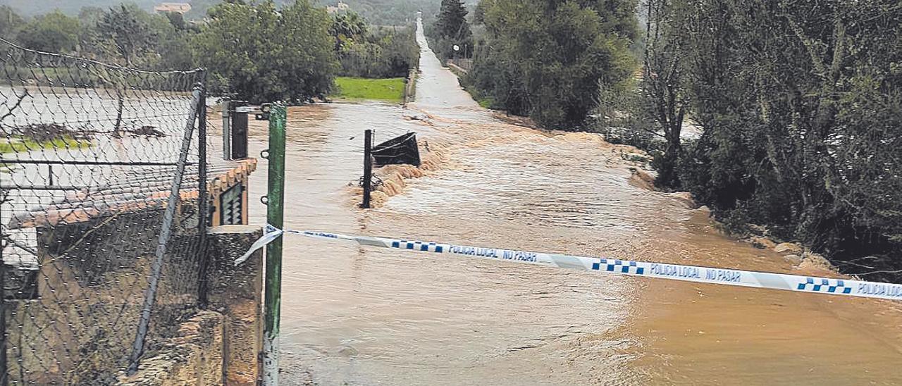 Antes del paso del temporal en el núcleo de Son Carrió