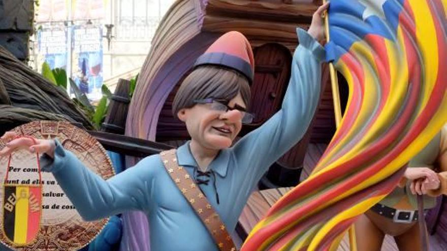 El procés, un dels protagonistes de les Falles de València