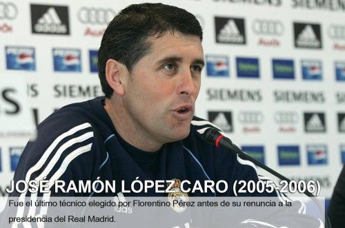 Los entrenadores de Florentino Pérez