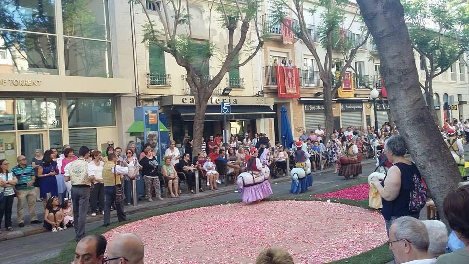 Celebración del Corpus en Torrent.