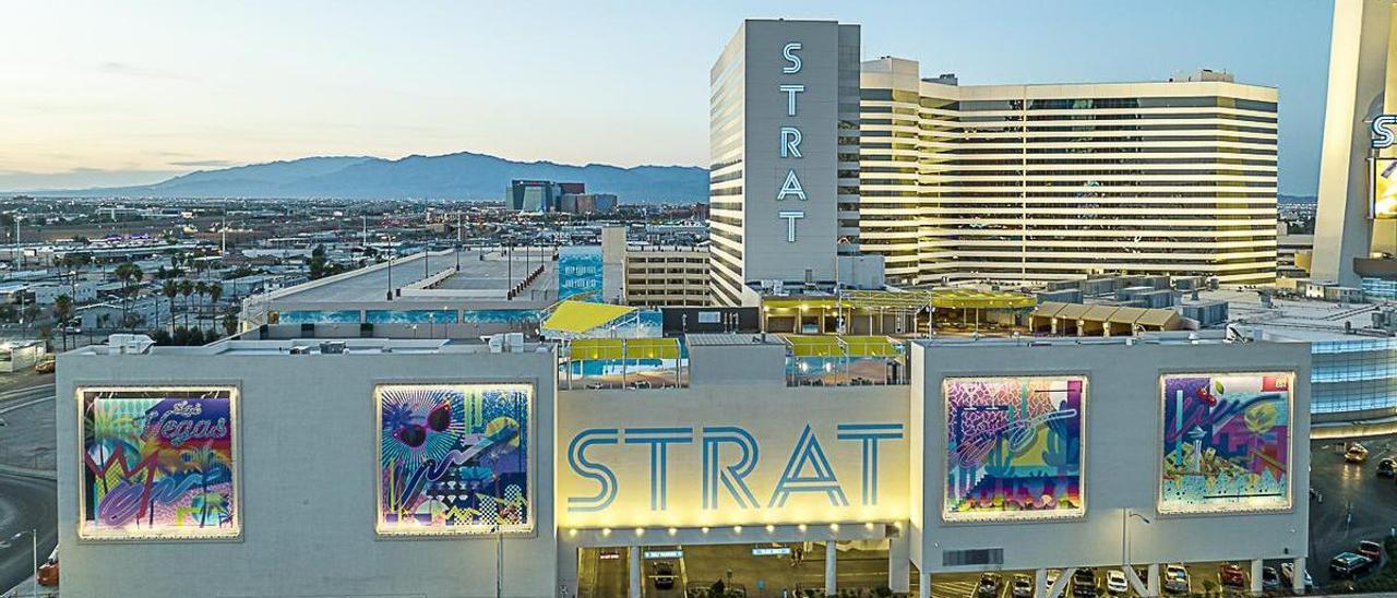 Las obras realizadas por Marest en el casino The Strat de Las Vegas