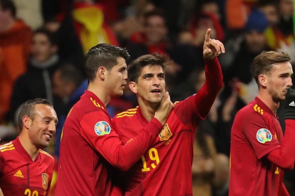 Fase de clasificación para la Eurocopa: España-Rumanía