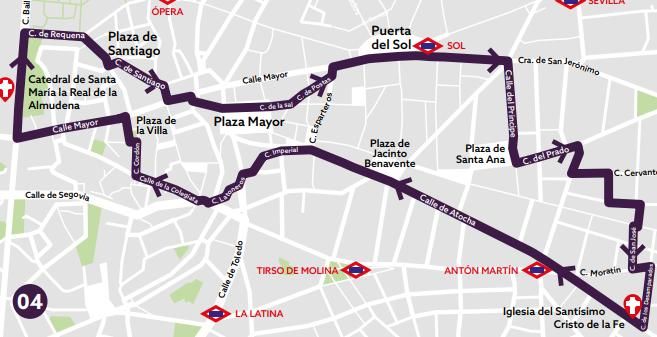 Mapa Jesús del Perdón Silencio