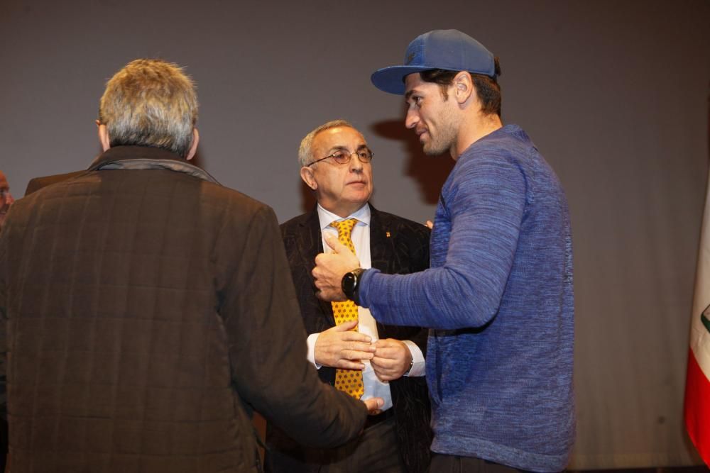 Presentación de la Fundación Escuela de Fútbol de Mareo Real Sporting de Gijón.