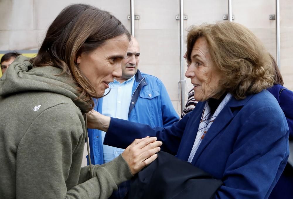 Sylvia Earle visita el Instituto oceanográfico de Gijón