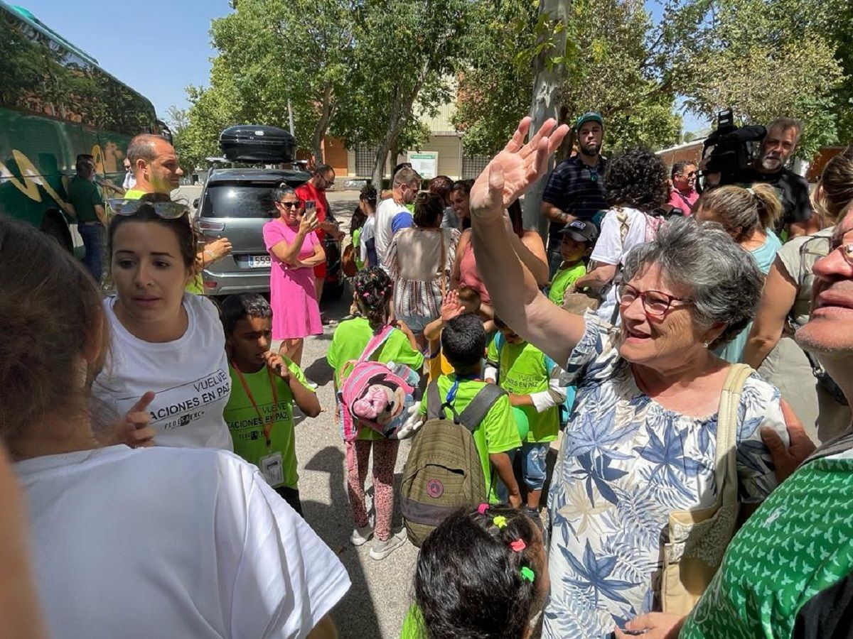 Los niños saharauis llegan a Extremadura
