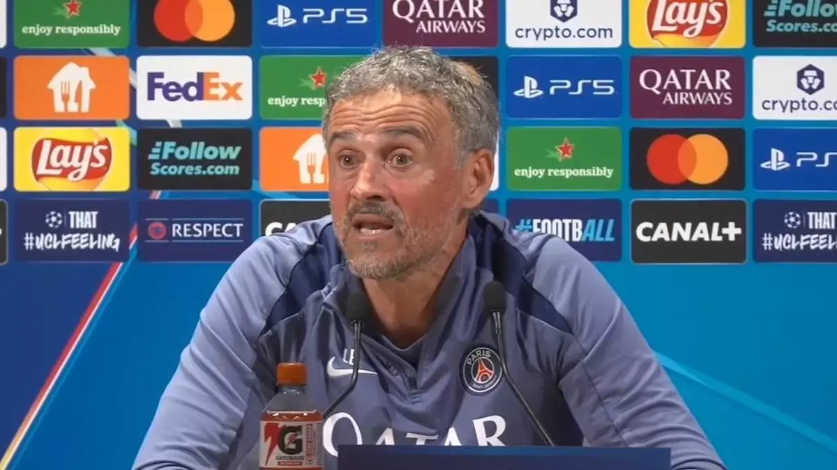 Luis Enrique: "El Arsenal es la viva imagen y semejanza de lo que es Arteta como entrenador"