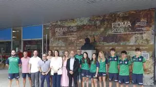 La Feria de Muestras de Asturias se pone todas las camisetas de los clubes gijoneses en el Día del Deporte