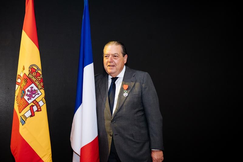 Francia nombra al naviero Vicente Boluda Caballero de la Legión de Honor