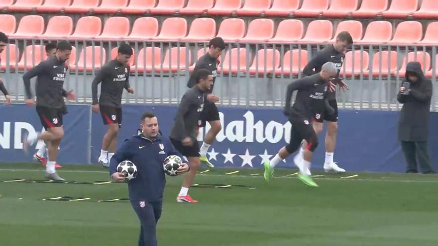 El Atlético de Madrid se prepara para enfrentar al Tottenham Hotspur