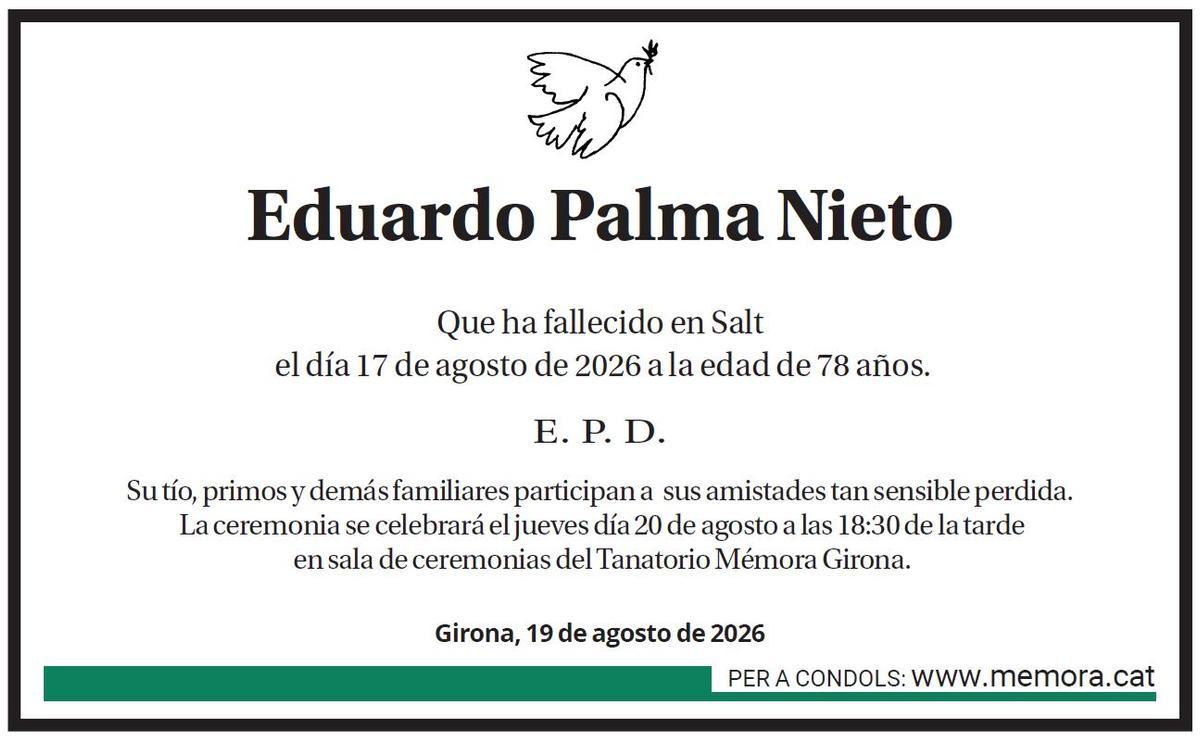 Eduard Palma Nieto.