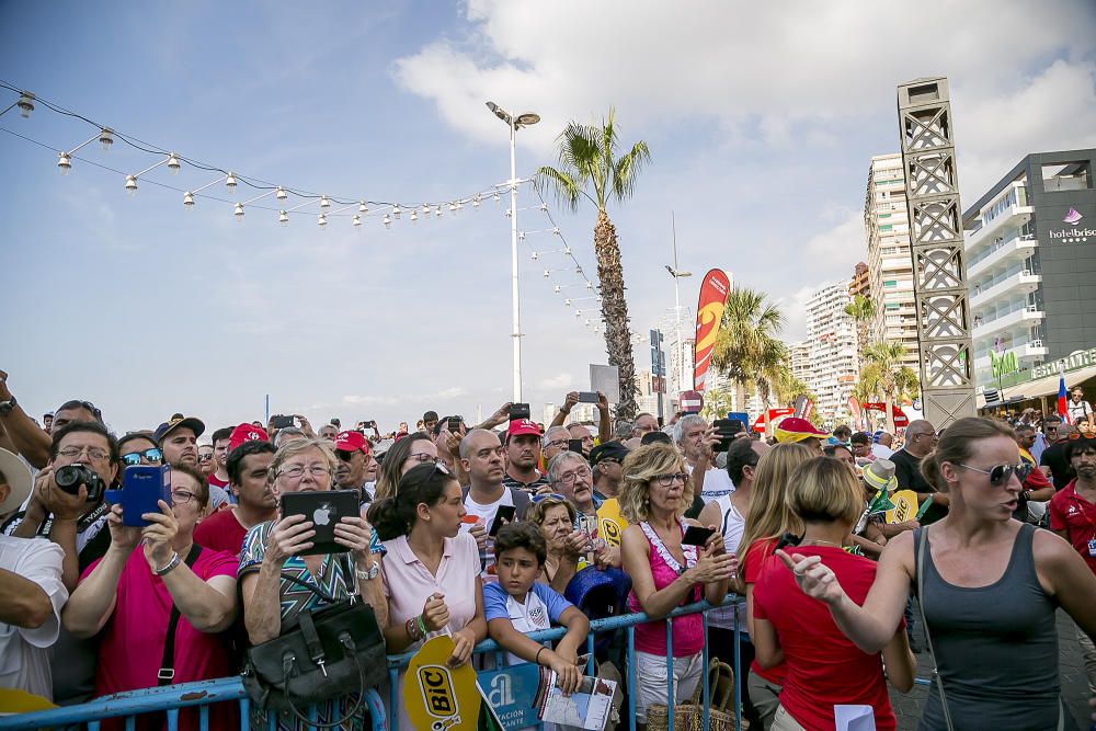 Benidorm acoge a la Vuelta Ciclista a España
