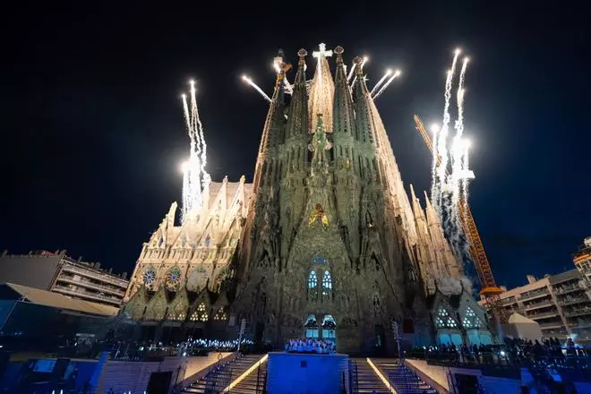 Quinto día de la visita del Papa a España: la cárcel de Brians 1, Montserrat y Sagrada Familia