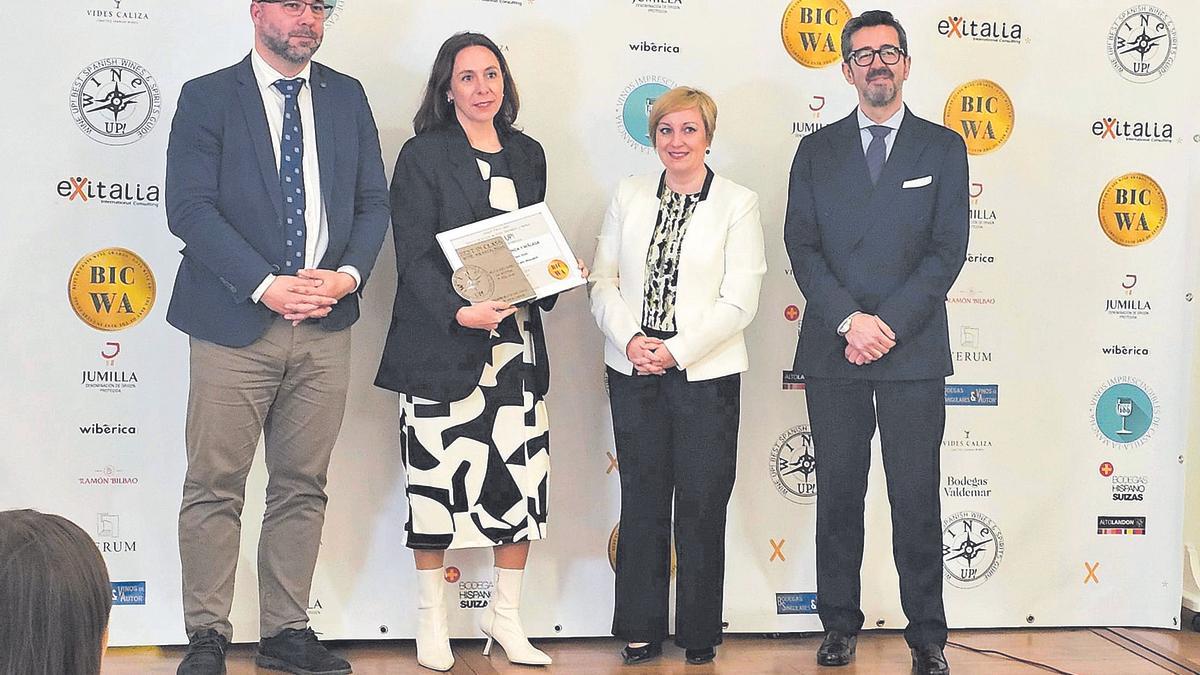 La ruta de los vinos malagueños, premiada por la Guía Wine Up!