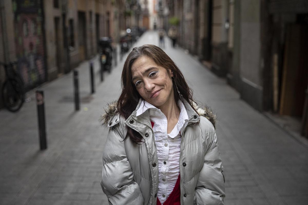 Barcelona 9/11/2022 Droga en el Raval Testimonio de Cristina, toxicómana y usuaria de narcopisos Foto de Ferran Nadeu