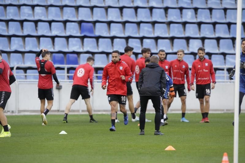 Entrenamiento del Tenerife  | 21/01/2020 | Fotógrafo: Delia Padrón