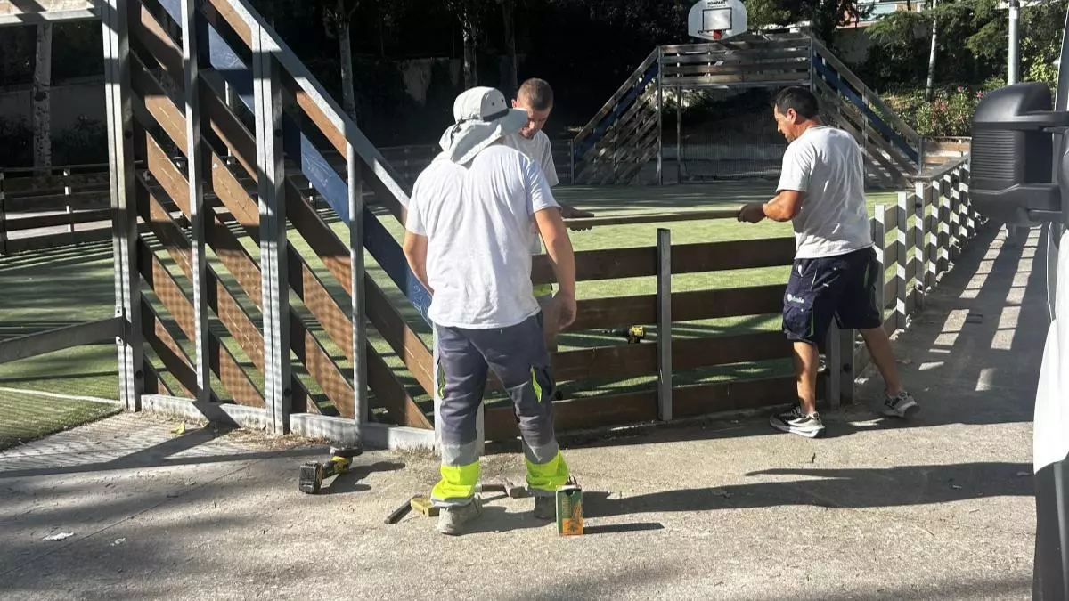 Verano verde en Tres Cantos: mantenimiento y renovación en parques públicos