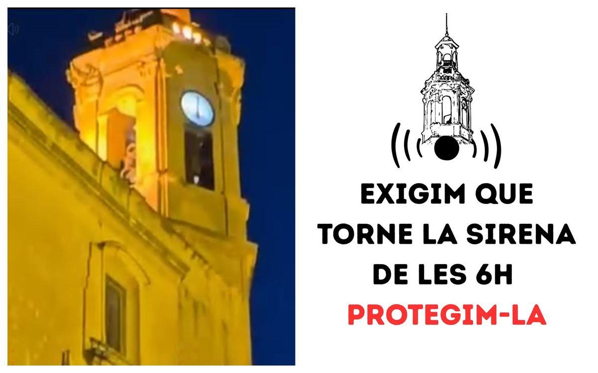 El PP de la Pobla del Duc recoge 350 firmas para recuperar la sirena municipal de las seis de la mañana