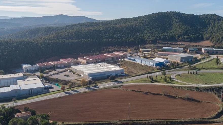 La zona de creixement en parcel·les industrials a Cardona