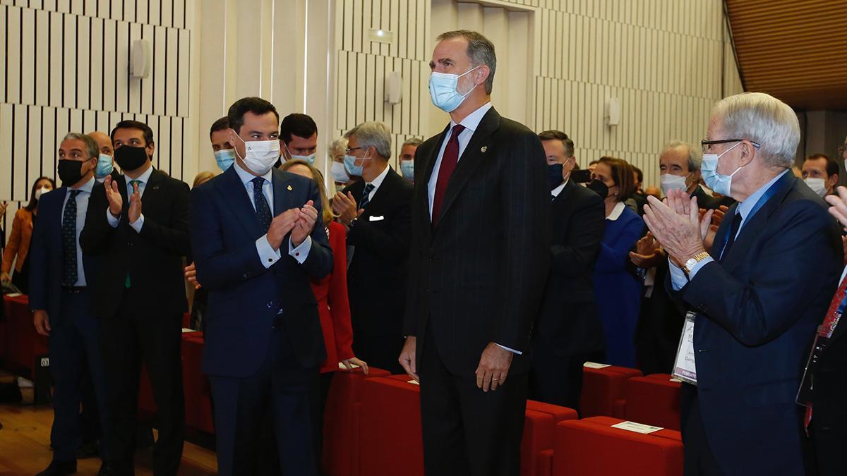 El rey Felipe VI clausura el Congreso de la Confederación Española de Directivos y Ejecutivos celebrado en Córdoba
