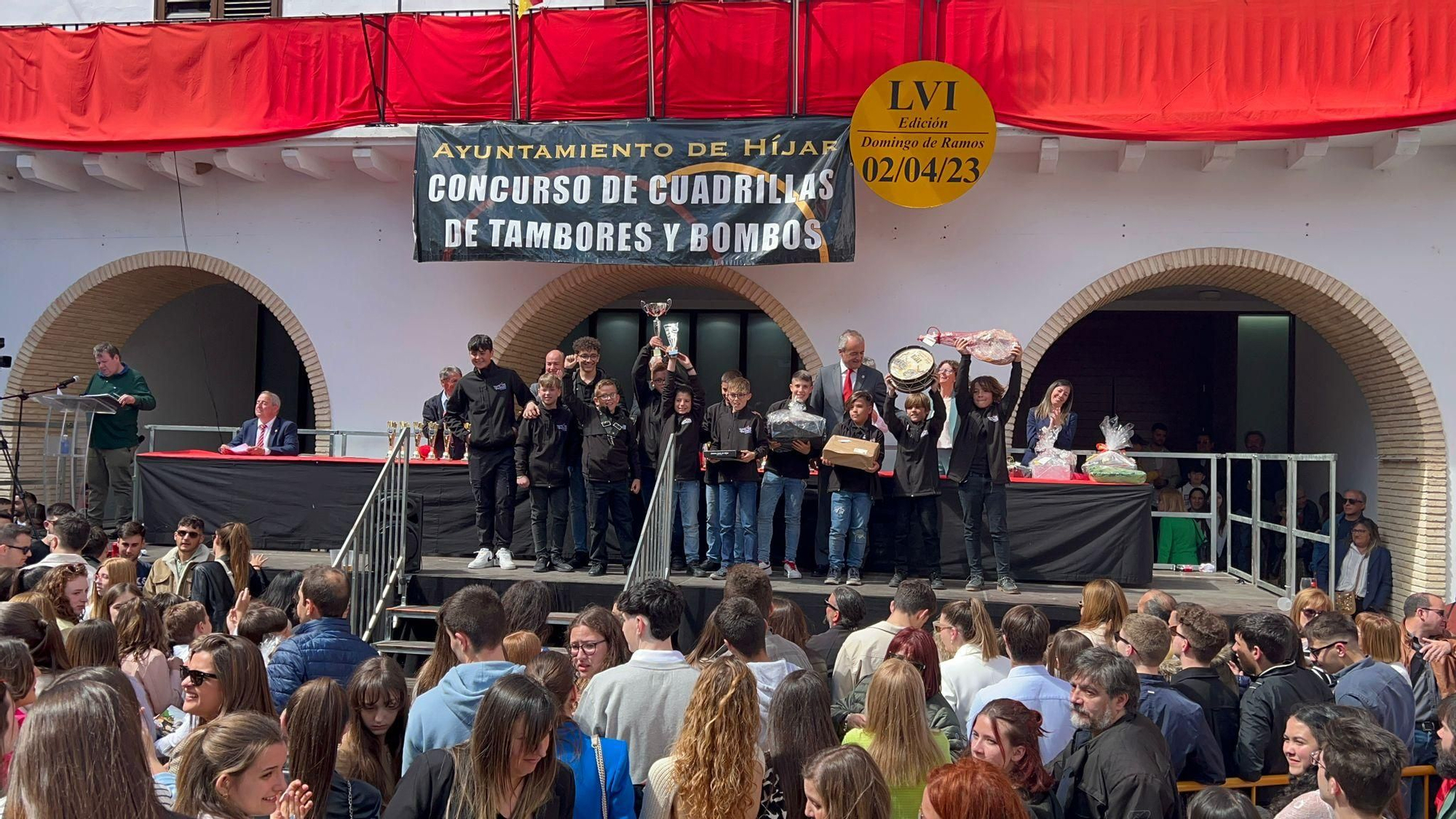 Las mejores imágenes del podio de Tambors de Passió en Híjar