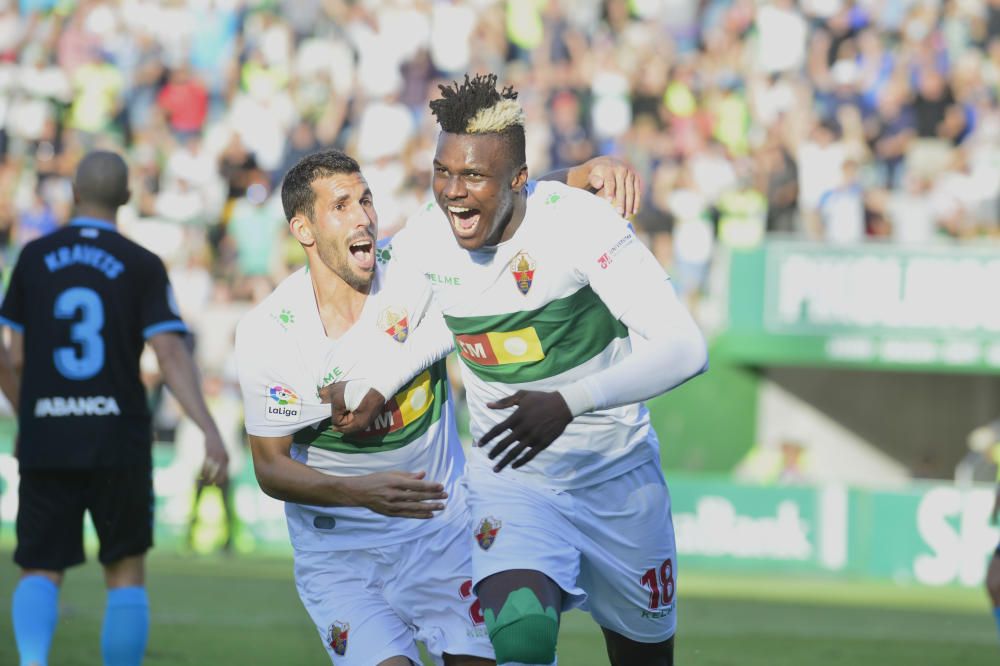 La victoria del Elche ante el CD Lugo en imágenes