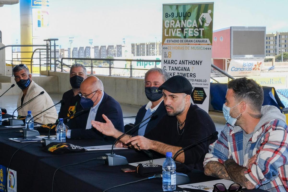 Presentación del GranCa Live Fest