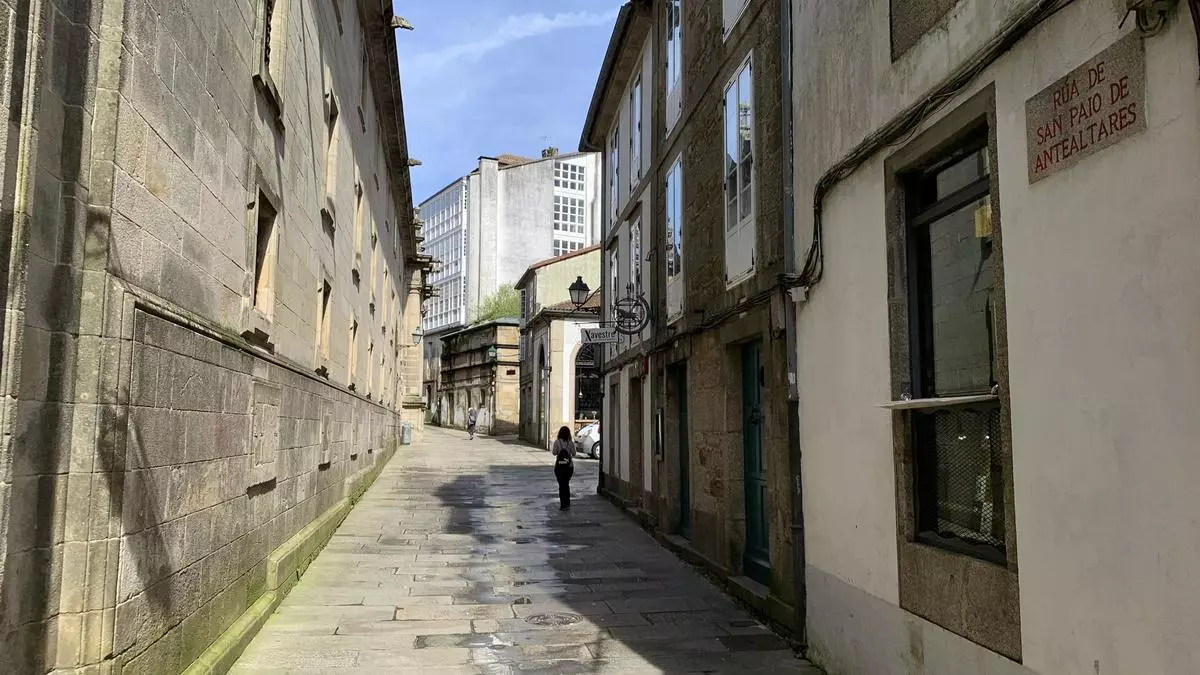 Conoce el origen del nombre de las calles de Santiago: Rúa de San Paio de Antealtares