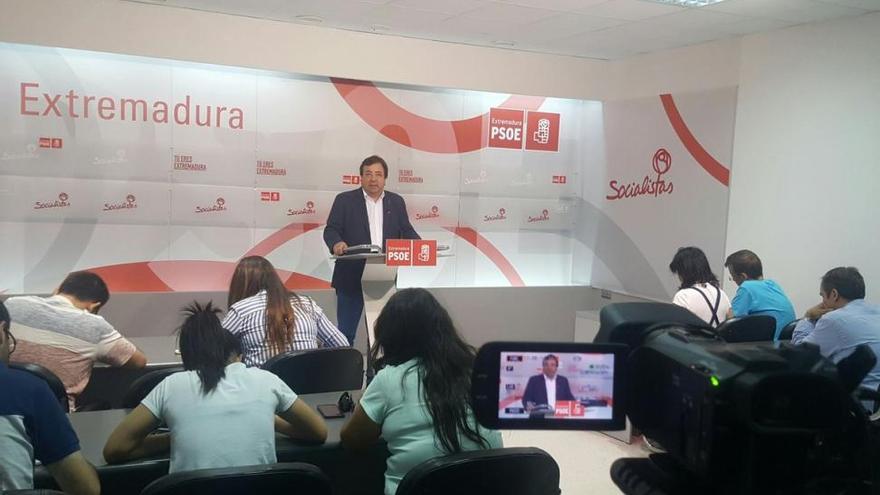 Vara dará a Pedro Sánchez toda su ayuda para ganar al PP