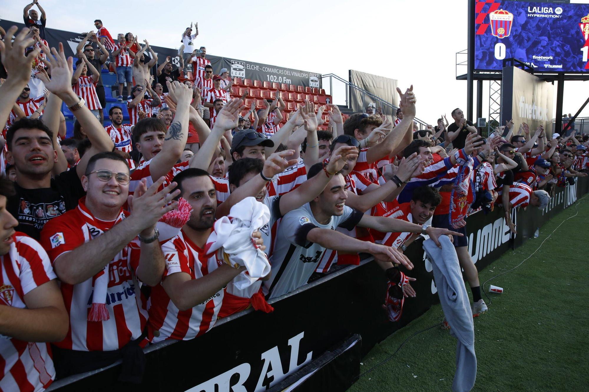 EN IMÁGENES: Así fue el partido entre el Eldense y el Sporting