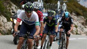 Soler, en la Volta, tira con Contador, Valverde y Froome