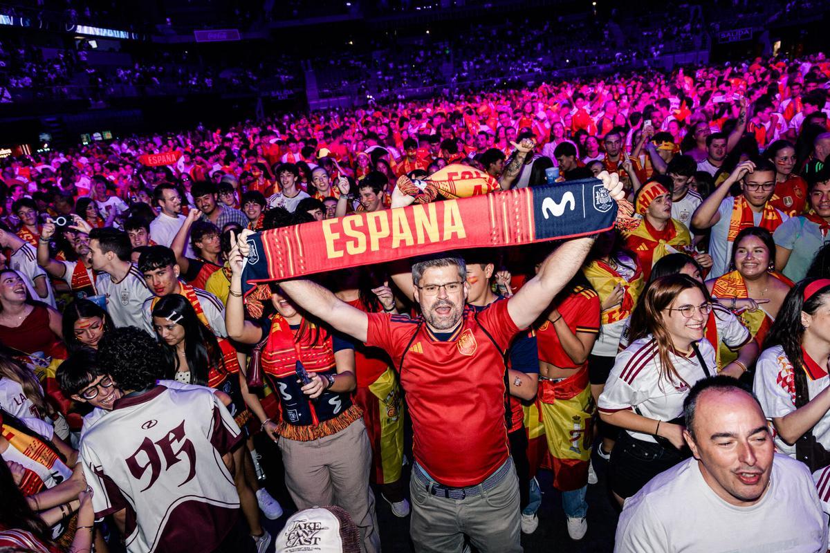 Madrid sigue la final del Mundial 2026 entre España y Argentina. Madrid sigue la final del Mundial 2026 entre España y Argentina.