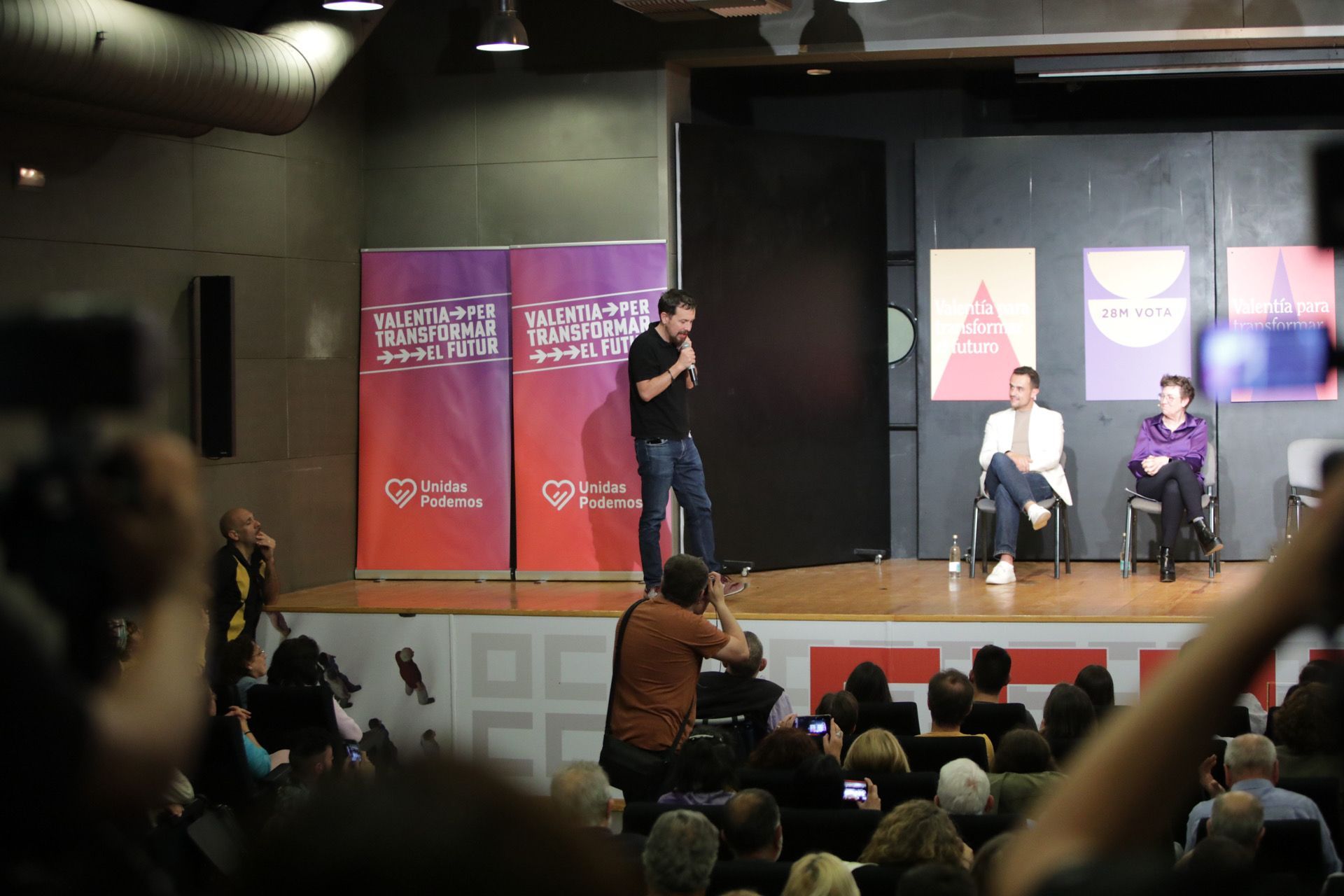 Elecciones en Baleares: acto central de Unidas Podemos en Palma