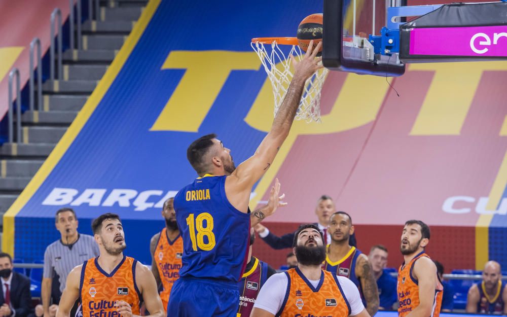 La victoria del Valencia Basket sobre el Barça