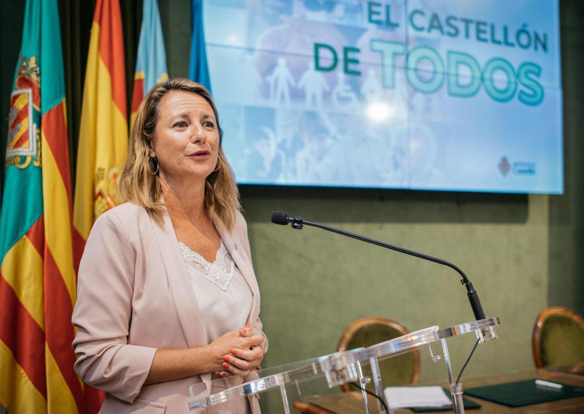 Intervención de Begoña Carrasco en el acto de la firma de convenios.