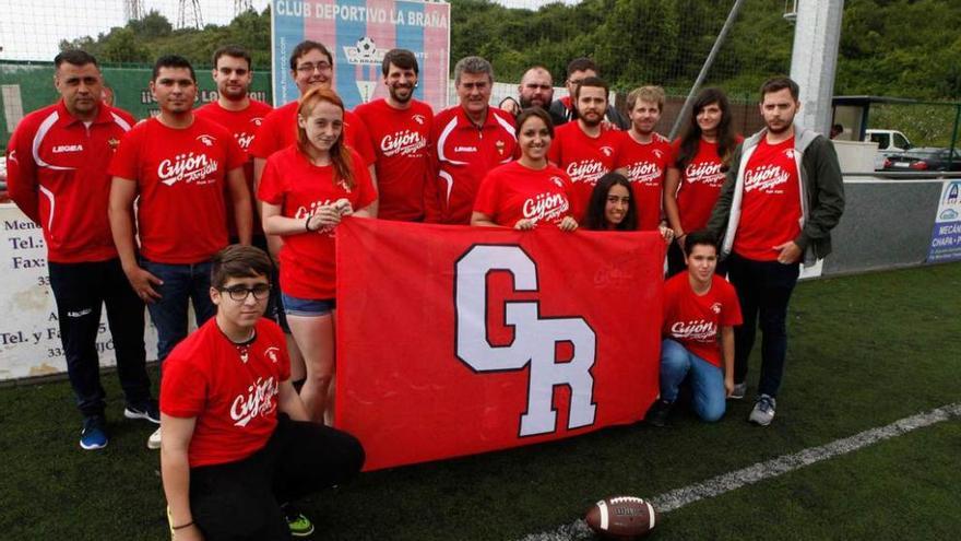 Agradecimiento de los Gijón Royals a La Braña