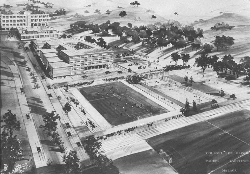 El colegio Los Olivos cumple 50 años y une este aniversario a los cien del antiguo San Agustín, que cerró definitivamente sus puertas en 1972