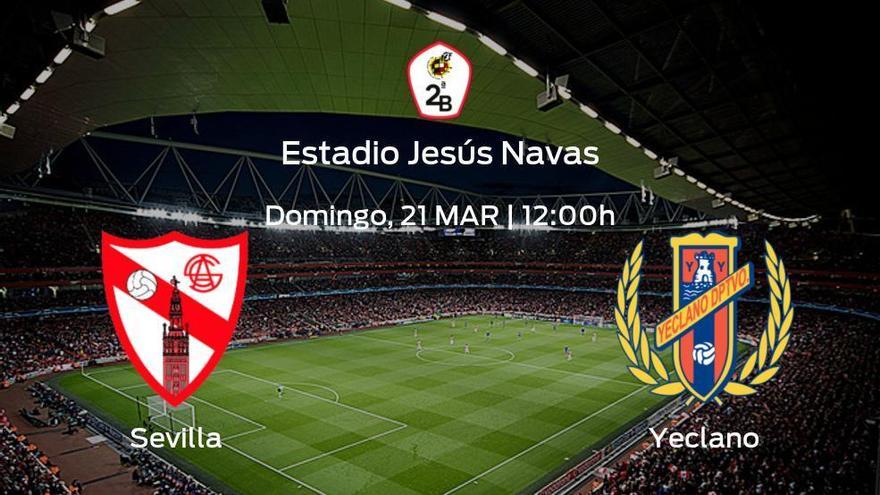 Previa del encuentro: el Yeclano Deportivo viaja al estadio del Sevilla At. para concluir el campeonato