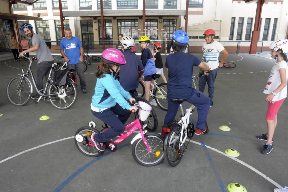 Fiesta de la Bici en el Colegio Concepción Arenal