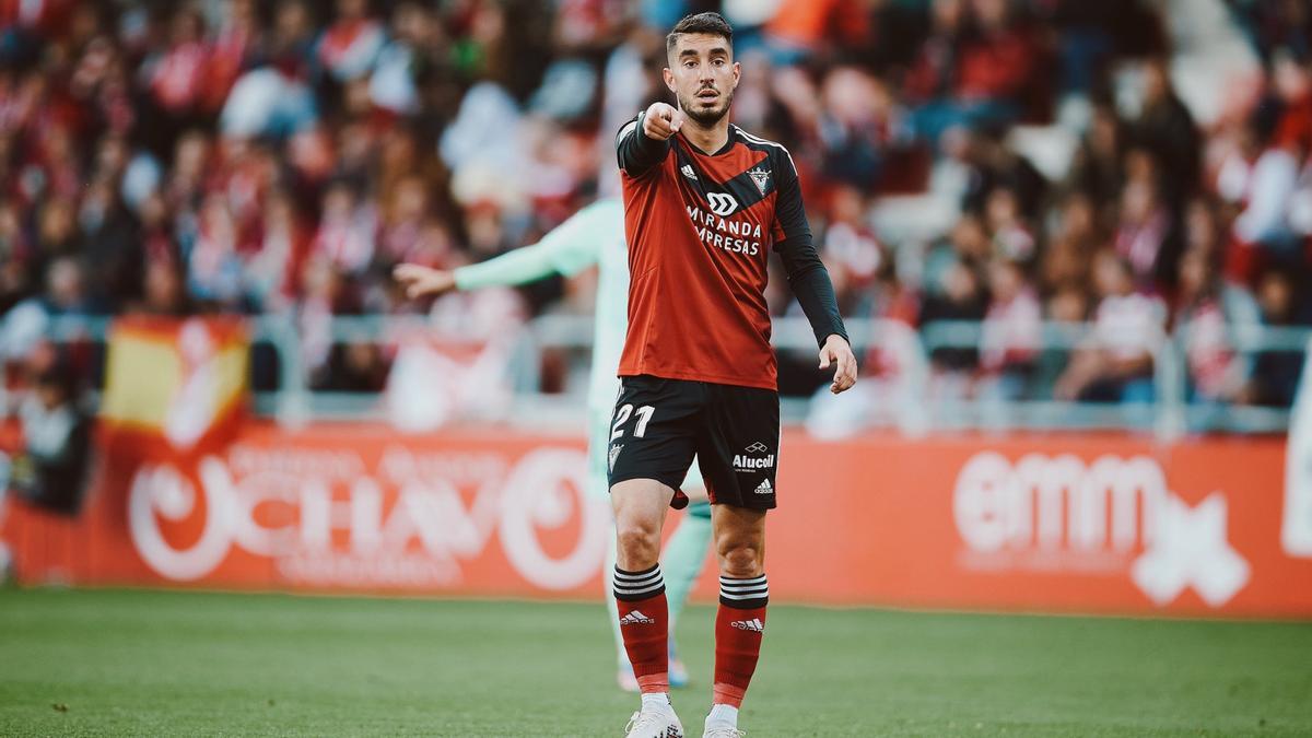 Roberto López durante el partido contra el Granada de este sábado