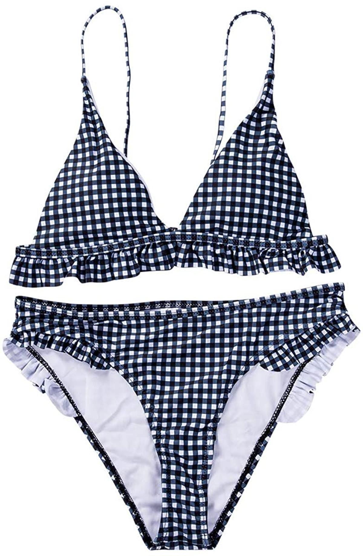 Bikini de dos piezas con volantes (Precio:, 16,88 euros)