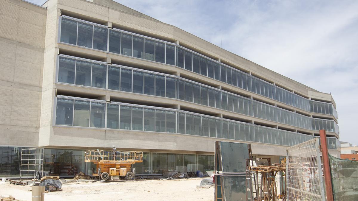 Edificio de Empresas del Parque Científico, en el que se ubicarán los nuevos laboratorios