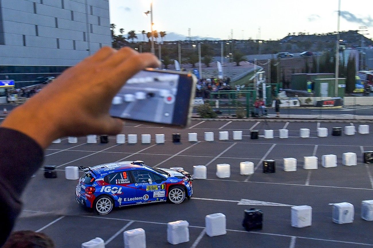 Tramo espectáculo del Rally Islas Canarias