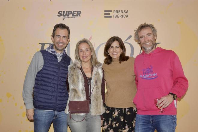El mundo del deporte inauguró el Balcón Fallero
