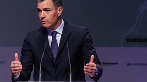 Pedro Sánchez, en la III Jornada de Fondos Europeos de Recuperación.