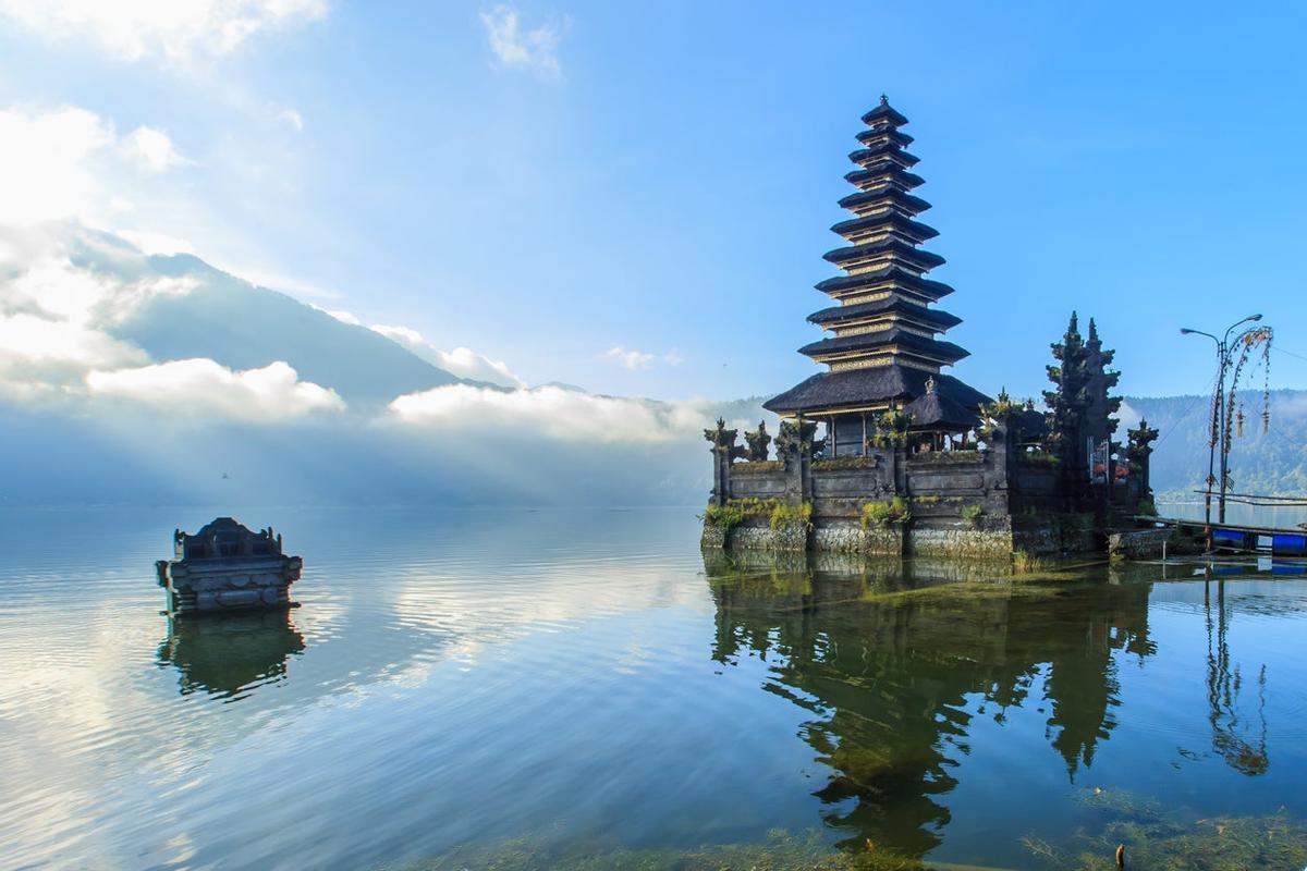 Templo Gunung Batur, Bali, Indonesia