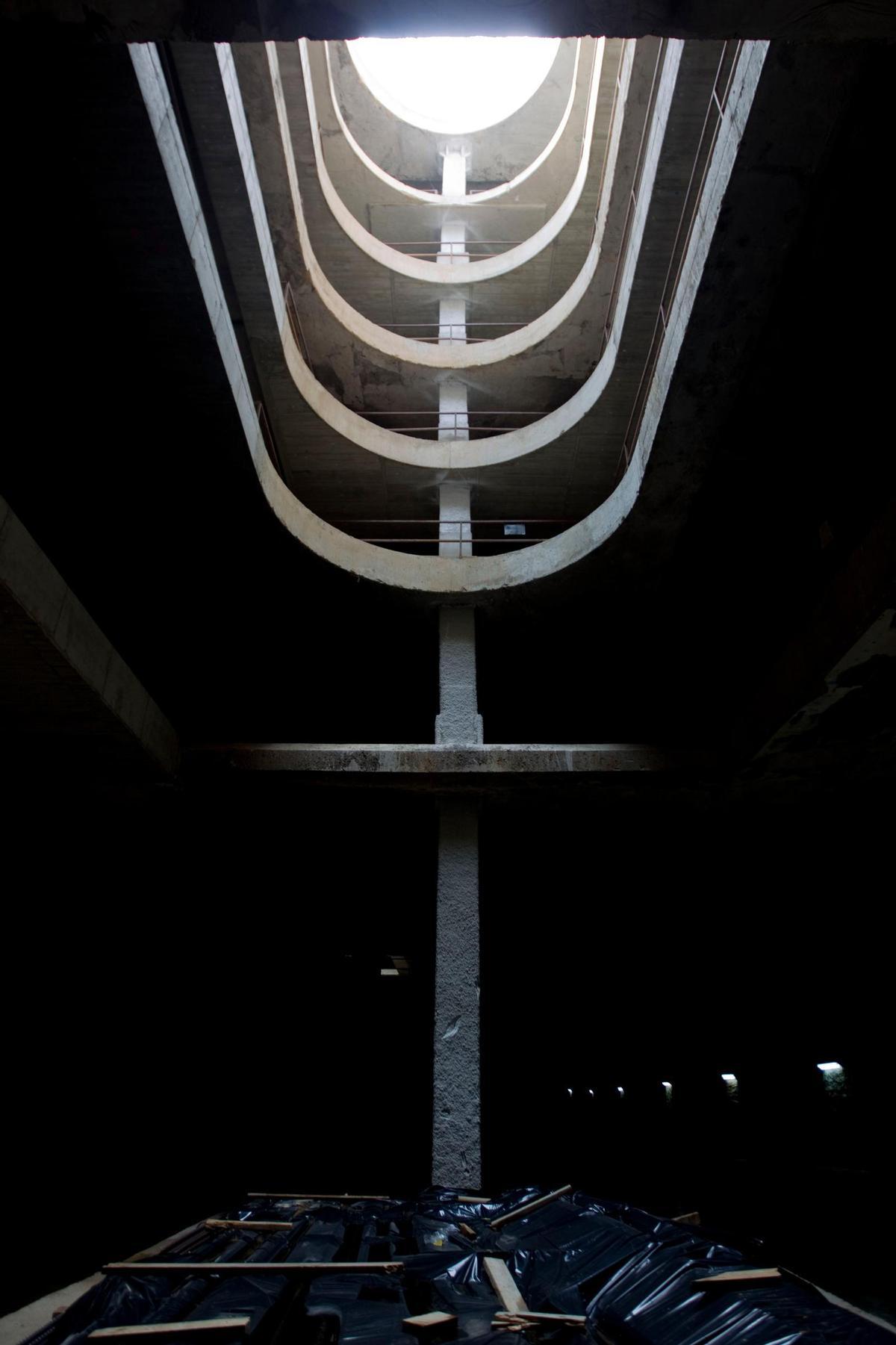 Estación fantasma del Mercado Central, en una imagen de 2013