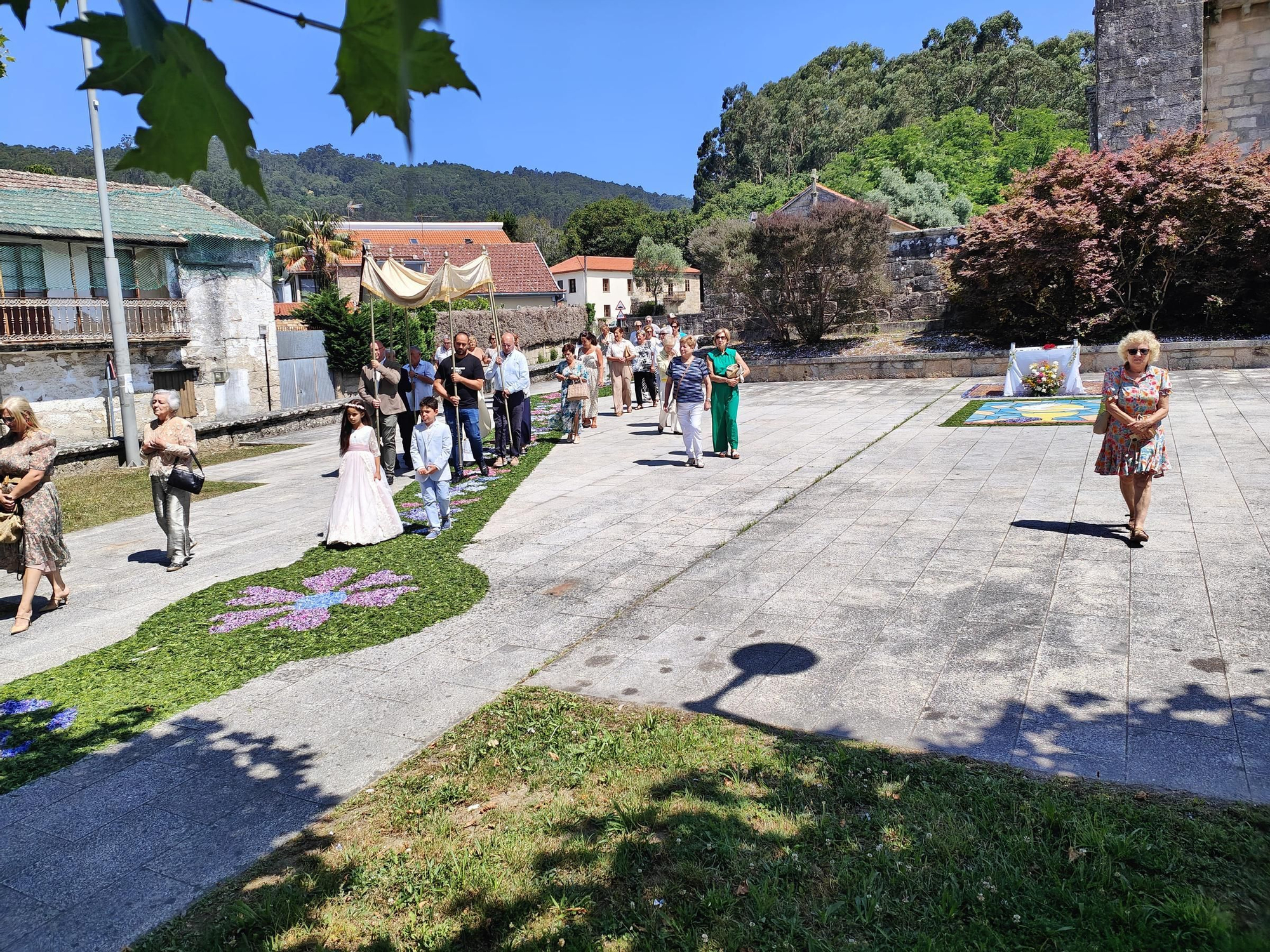 El Corpus Christi de San Martiño en Moaña